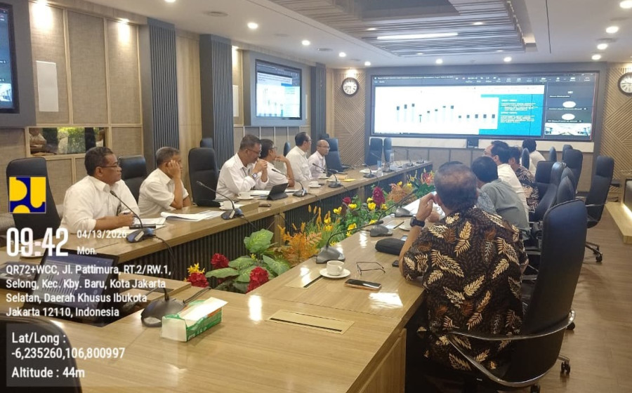 Audience with the Director General of Highways on Asphalt Price and Supply Conditions in Indonesia